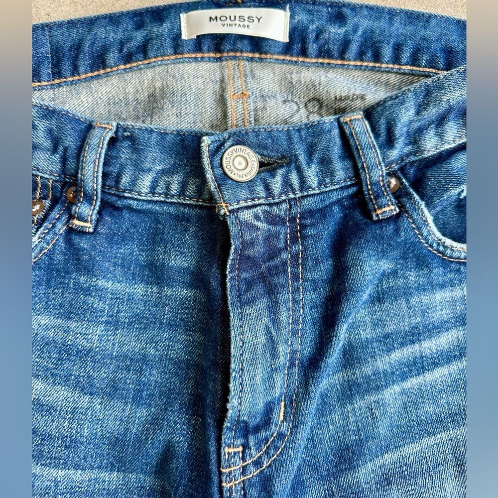 Moussy Vintage Glendale Skinny Jeans Size 28 - Picture 6 of 8